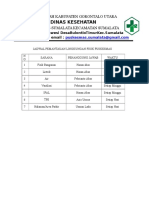 Jadwal PX Fisik PKM