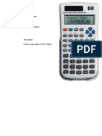 HP Calculators: HP 10s Using Variables