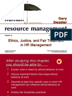 Human Resource Management - Ethics Justi