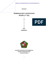 Makalah Keperawatan Roy Adaptation Model