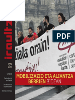 171 IRAULTZEN (Aldizkari Sindikala, Revista Sindical, Journal Syndical)