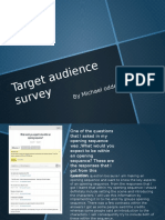 Target Audience Survey