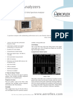 Spectrum Analyzers: 1 KHZ To 26.5 GHZ Spectrum Analyzer