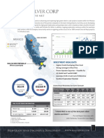 MAG Silver Corp. Factsheet 2016