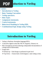 Introduction To Verilog