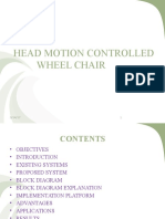Motion Control Wheel Chair