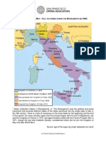 Italian Unification Map