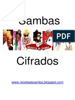 Sambas Cifrados - Receita de Samba