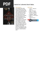 Download A Canticle for Leibowitz pdf by muie SN341841931 doc pdf