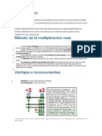 Método ruso multiplicación: historia y procedimiento paso a paso