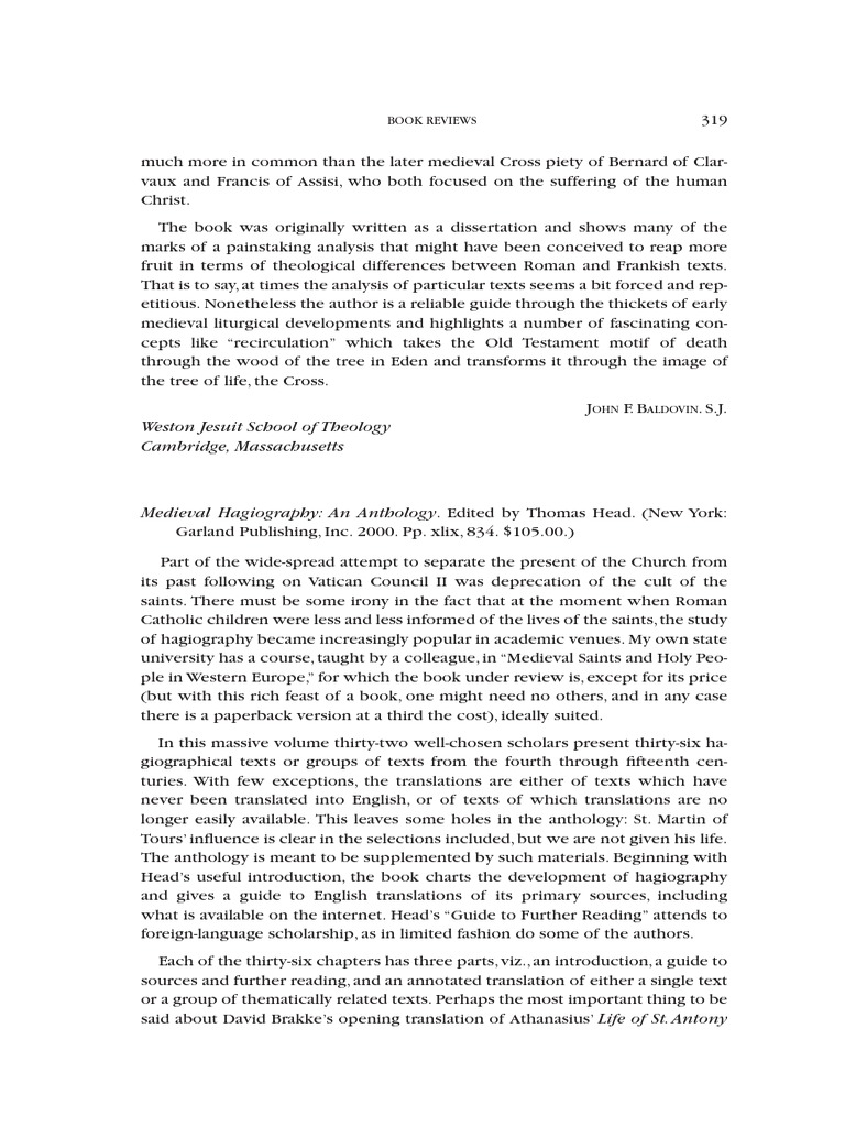 Medieval Hagiography PDF