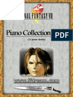 Final Fantasy 08 - Piano Collection Book - 13 Sheets - 51 Pages