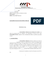 Promotoria pede absolvição em caso de denunciação caluniosa