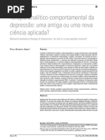 Terapia Analitico Da Depressão PDF