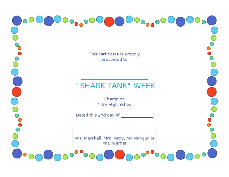 This certificate means more than you were ever told