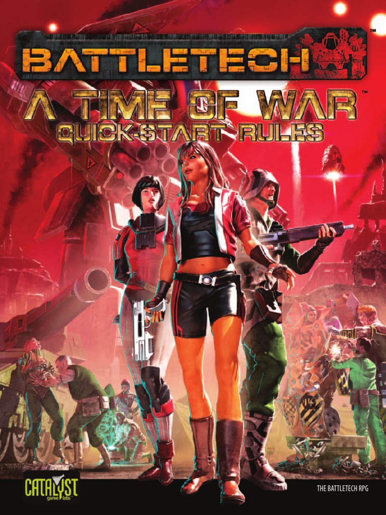 BattleTech A Time of War Quick-Start Rules (7249974) PDF | PDF | Battle ...