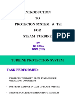 Protection System For Steam Turbine