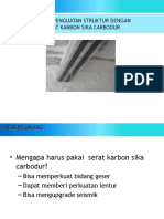 Penguatan Struktural Dengan Serat Karbon Sika CarbodurR2