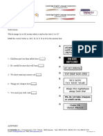 Ket Reading Part 1