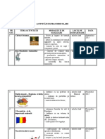 Activitati - Extracurriculare Cls3 Step