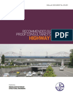 Recommended Guidelines On Proof Consultancy Services For Highway Bridges