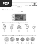 Ficha o Grupo de Matematica - Euros1