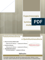 Espectroscopia de Luminescencia Molecular