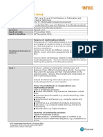 Btec Assignment Brief L2itunit17assignment1of2