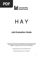 Job-Evaluation Korn Ferry PDF | PDF
