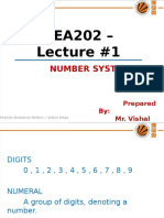 PEA202 Lec#1 Number System