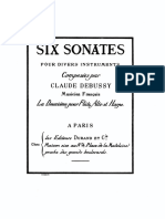 Debussy, Sonata For Flute, Viola and Harp PDF