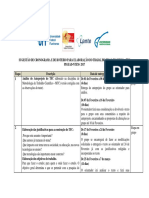 Cronograma e roteiro para elaboração do TFC