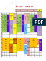 Horarios Del Semestre 2017-1 para Estudiantes Del Segundo Año