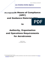 EASA AMC GM Aerodrome Oversight