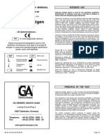 Influenza Antigen Quick: Instruction Manual