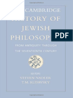 The Cambridge History of Jewish Philosophy Vol 1 PDF