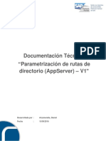 (Documentación Técnica) Parametrización de Rutas de Directorio (AppServer) - v1 PDF