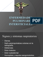 Enfermedades Pulmonares Intersticiales