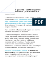 6 Suoni Per Guarire I Vostri Organi e Le Vostre Emozioni