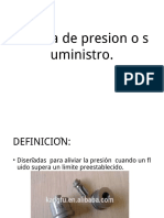 Valvulas de Presion