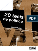 20 Tesis de Politica PDF