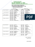 Jadwal Uts Semester II Sekolah Dasar 2017 2018