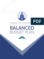 PC Caucus Balanced Budget Plan