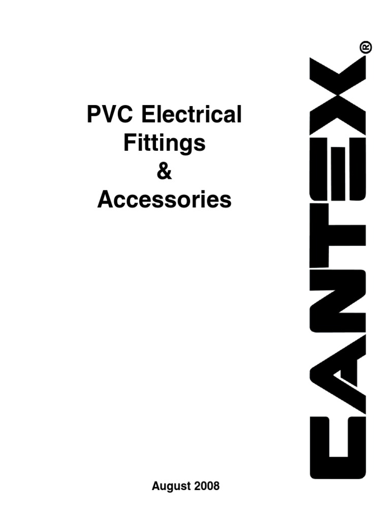CANTEX Fitting Brochure 200809 PDF PDF Polyvinyl Chloride