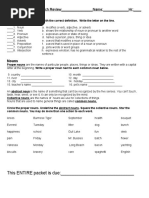 Download 7th Grade Parts of Speech Review Packet by Susanna Ng SN341915252 doc pdf