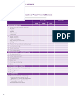 Sample Checklist For Fabrication of Precast Concrete Element