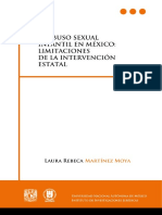 Abuso Sexual Infantil en Mexico Limitaciones de La Intervencion Estatal