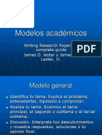 Modelos Académicos