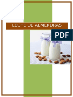 Leche de Almendras