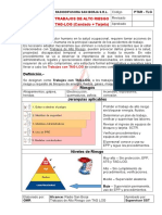 Estandar Trabajos de Alto Riesgo TAG-LOG